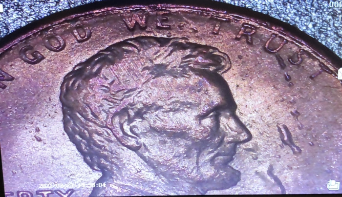 1987-D-Penny-With-Possible-Plating-Blisters?